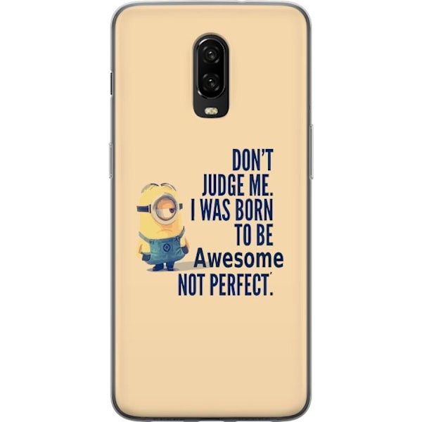 OnePlus 6T Läpinäkyvä kuori Minions