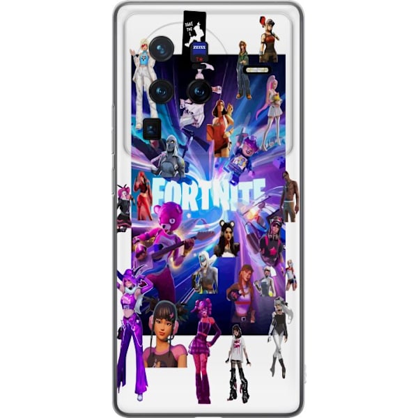 vivo X80 Pro Gjennomsiktig deksel Fortnite