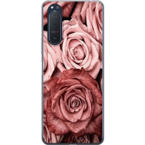 Sony Xperia 5 II Gennemsigtig cover Roser