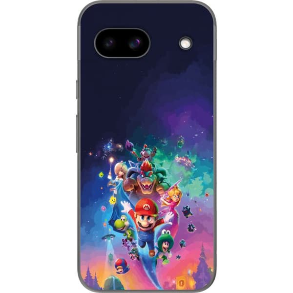 Kompatibelt Mobildeksel til Google Pixel 8a GSuper Mario flerfarget
