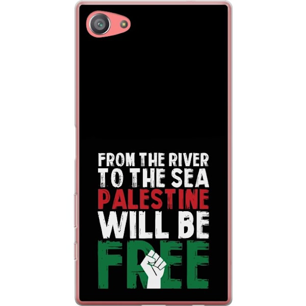 Sony Xperia Z5 Compact Gjennomsiktig deksel Fri Palestina