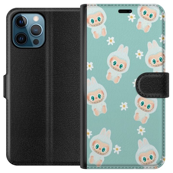 Apple iPhone 12 Pro Max Lompakkokotelo Labubu Candy Vibes