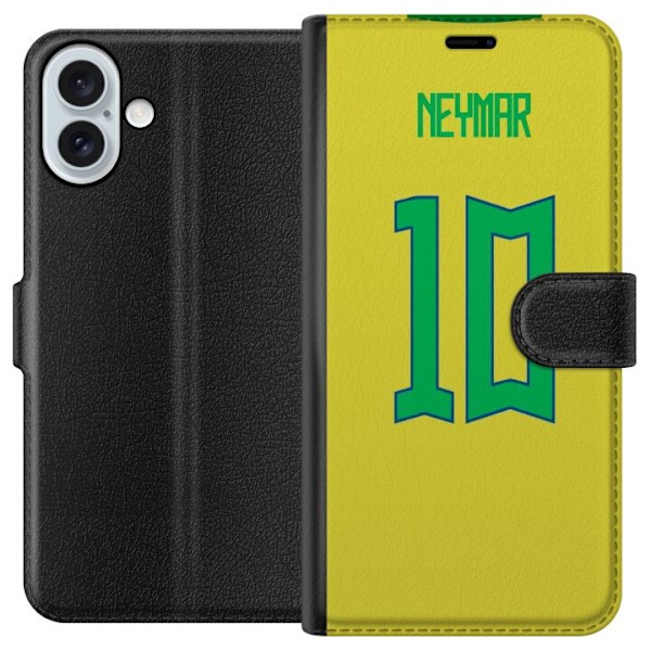 Apple iPhone 16 Plus Lommeboketui Neymar (Brasil)