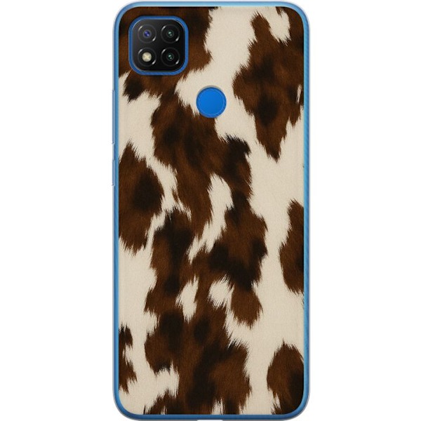 Xiaomi Redmi 9C Genomskinligt Skal Color Splash