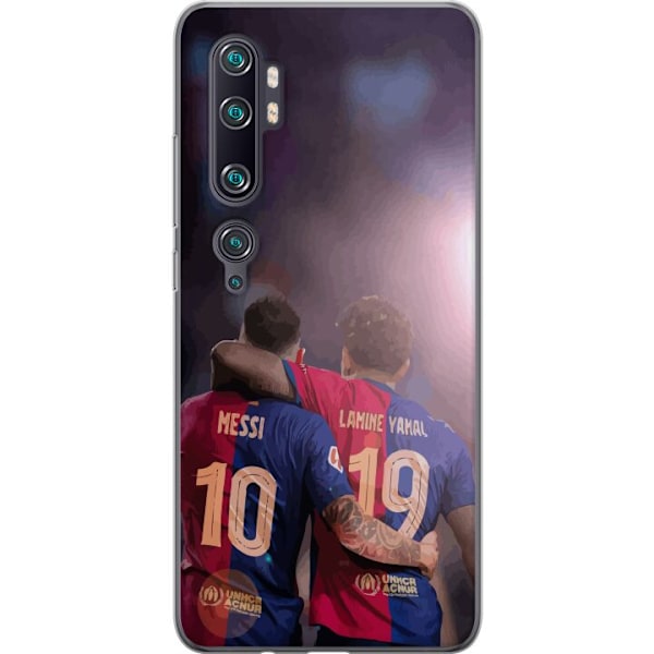 Xiaomi Mi Note 10 Pro Gennemsigtig cover Lamine Yamal VS Messi