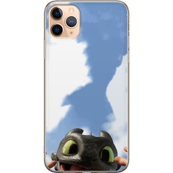 Apple iPhone 11 Pro Max Läpinäkyvä kuori Lohikäärmeen Kasvattaja