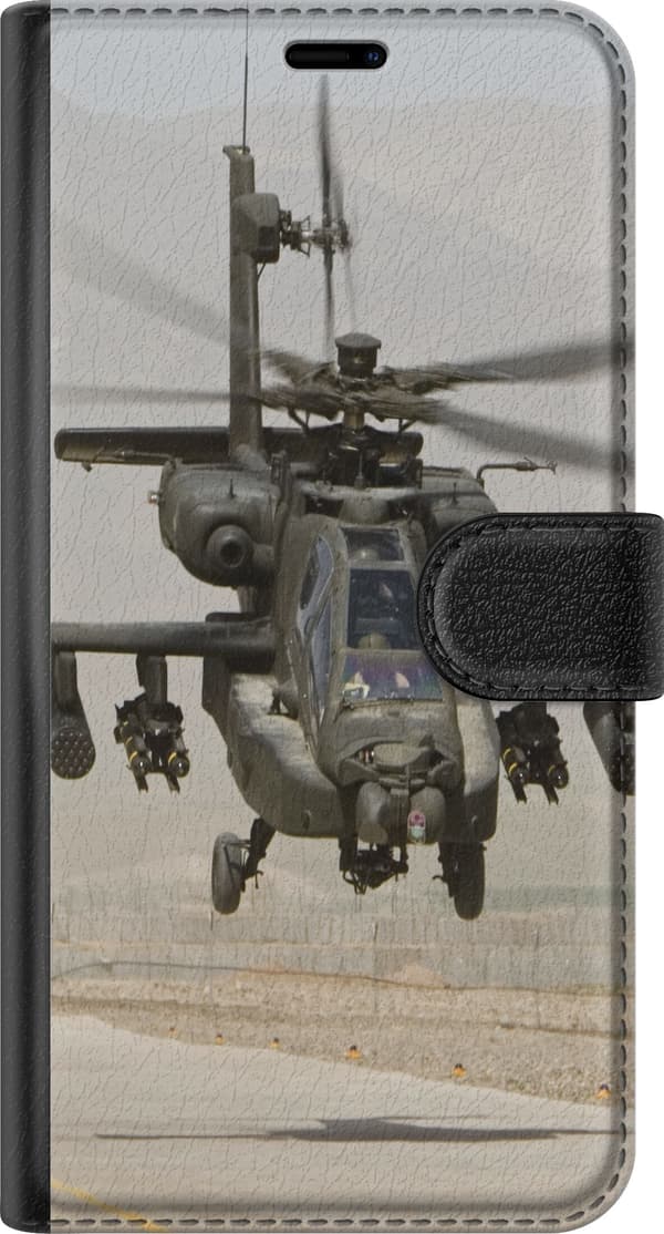 Kompatibelt Lommeboketui til Sony Xperia 10 IV AH-64 Apache Attack Helicopter