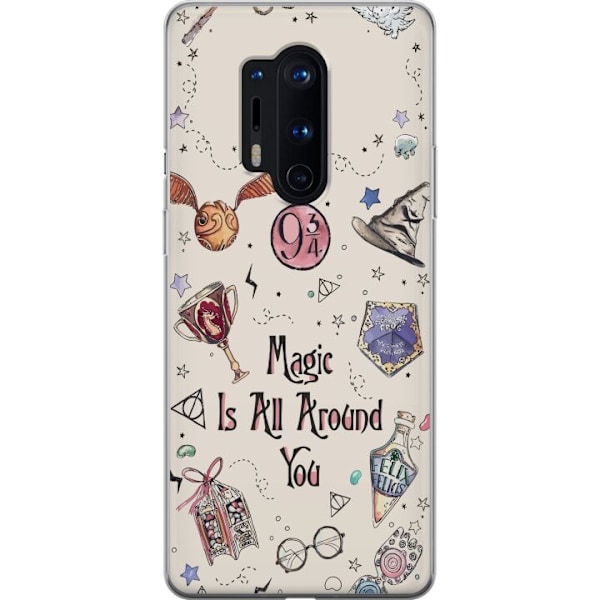 OnePlus 8 Pro Gennemsigtig cover Harry Potter