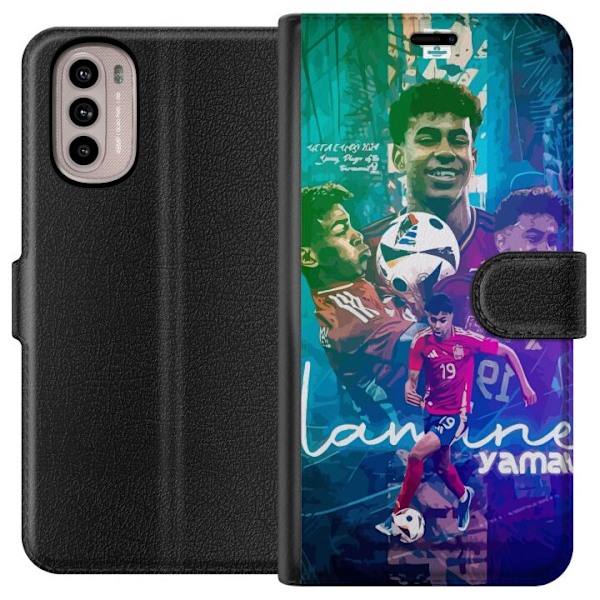 Motorola Moto G41 Lommeboketui yamal lamine