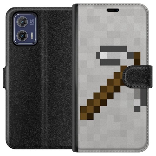 Motorola Moto G73 Tegnebogsetui Minecraft Værktøjer