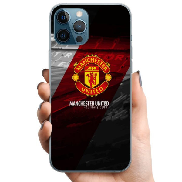 Apple iPhone 12 Pro Max TPU Mobilskal Manchester United FC