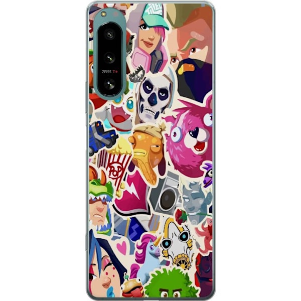 Sony Xperia 5 IV Gennemsigtig cover Fortnite