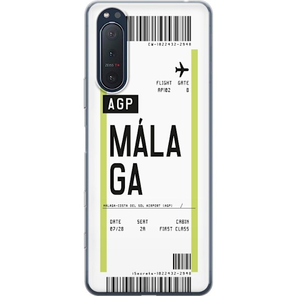 Sony Xperia 5 II Gjennomsiktig deksel Malaga