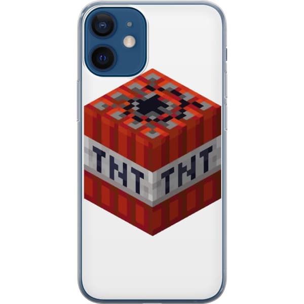 Kompatibelt Mobilskal till Apple iPhone 12 Minecraft TNT