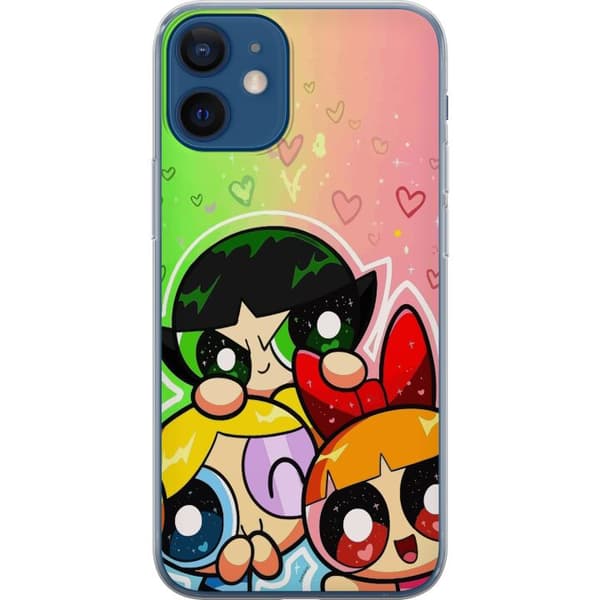 Kompatibelt Mobildeksel til Apple iPhone 12 mini Powerpuffjentene Cartoon Network