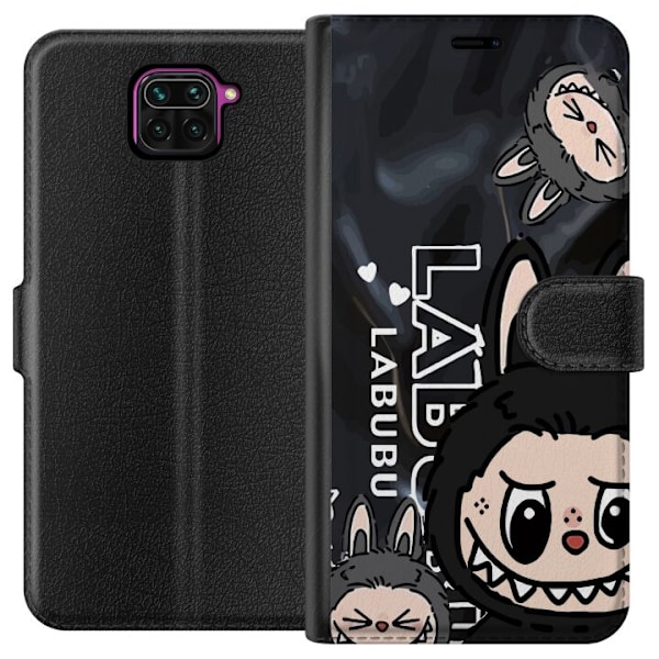 Xiaomi Redmi Note 9 Lompakkokotelo <nl>Labubu Black Energy - M