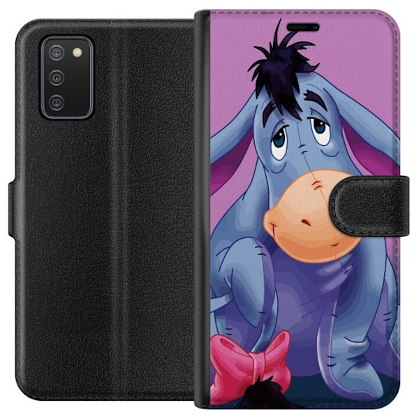 Samsung Galaxy A02s Lompakkokotelo Nalle Puh