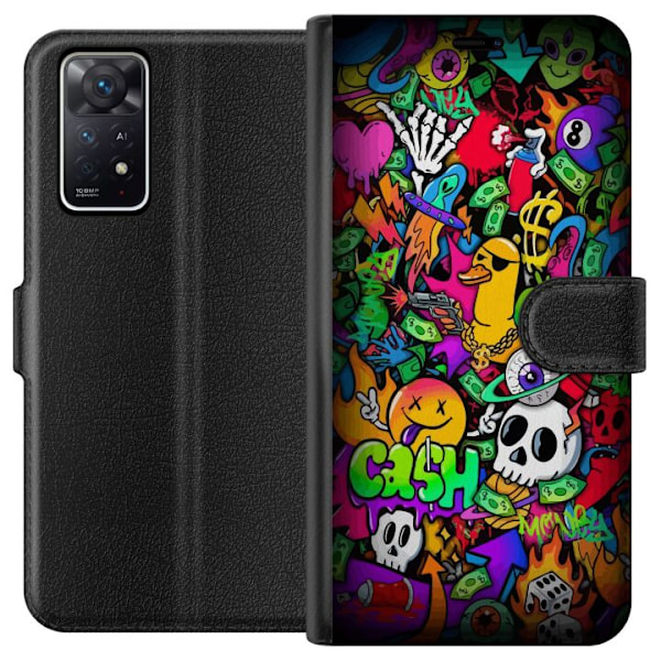 Xiaomi Redmi Note 11 Pro 5G Lompakkokotelo Tarrat