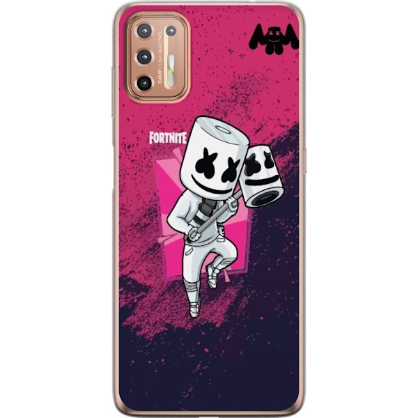 Motorola Moto G9 Plus Genomskinligt Skal Marshmello Fortnite S