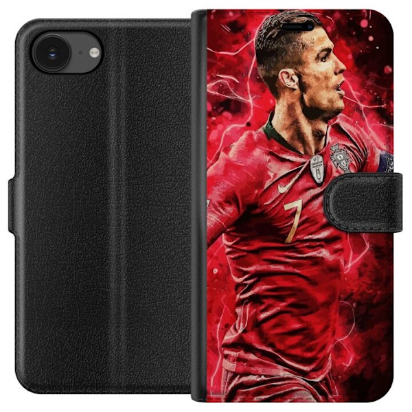 Apple iPhone 16e Lommeboketui Cristiano Ronaldo