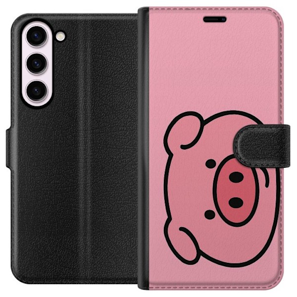 Samsung Galaxy S23+ Plånboksfodral Kawaii Piggy