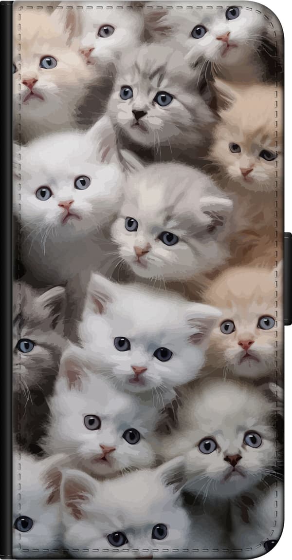 Kompatibelt Lommeboketui til OnePlus 9 Pro Katter