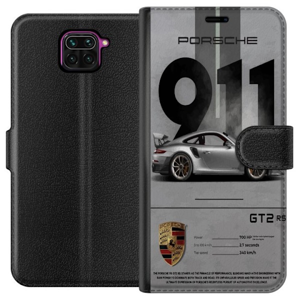 Xiaomi Redmi Note 9 Plånboksfodral Porsche 911