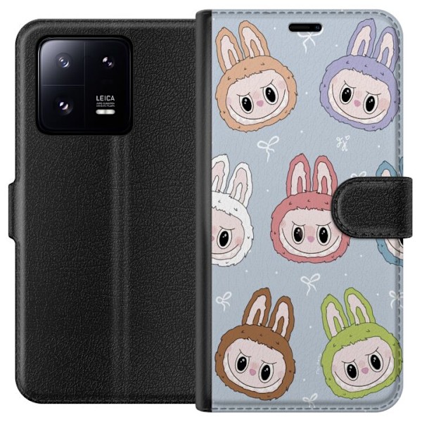 Xiaomi 13 Pro Lompakkokotelo Tähtikuvioitu hirviöasenne