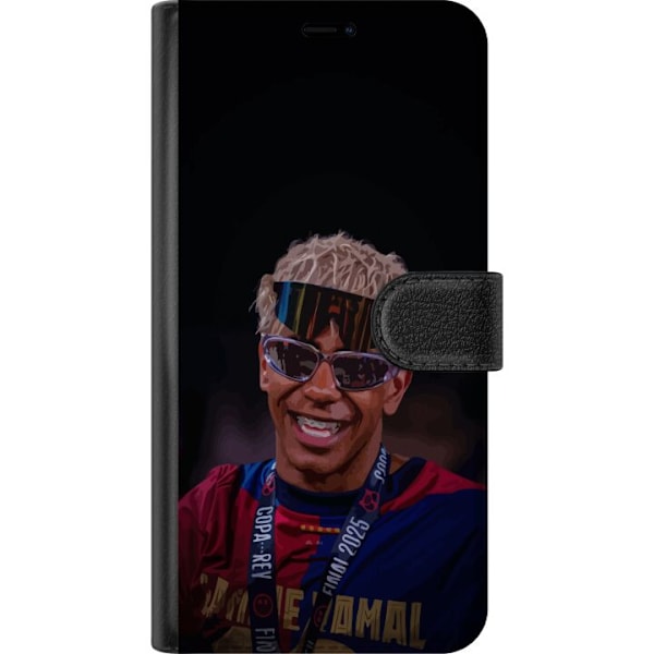 OnePlus 6T Tegnebogsetui Lamine Yamal mobiltaske i elegant sportsdesign