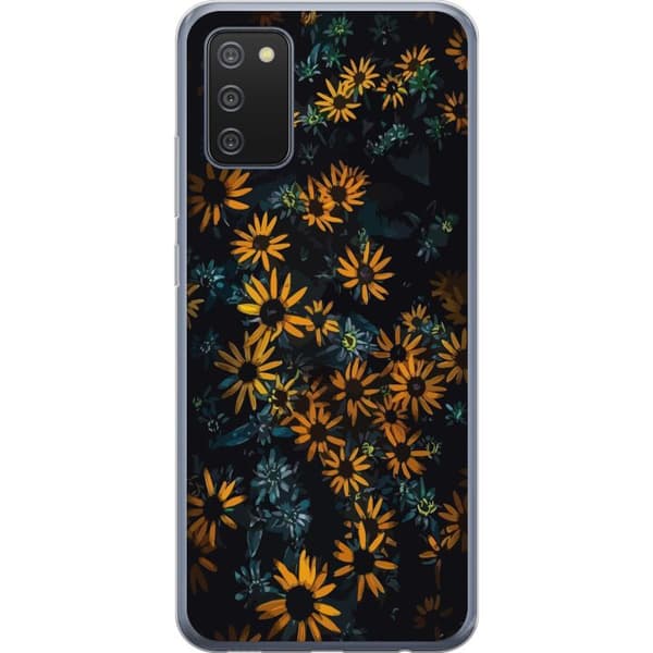 Yhteensopiva Puhelinkuori Samsung Galaxy A02s Kukat