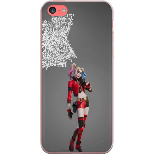 Apple iPhone 5c Läpinäkyvä kuori Harley Quinn