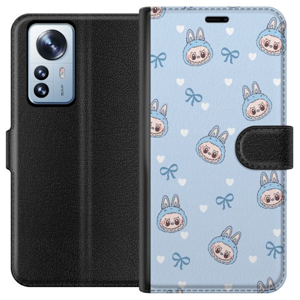 Xiaomi 12 Pro Lompakkokotelo Labubu Tuli Henki
