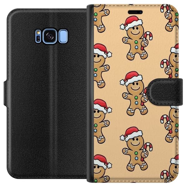 Kompatibelt Plånboksfodral till Samsung Galaxy S8 God Jul