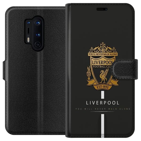 Kompatibelt Plånboksfodral till OnePlus 8 Pro Liverpool