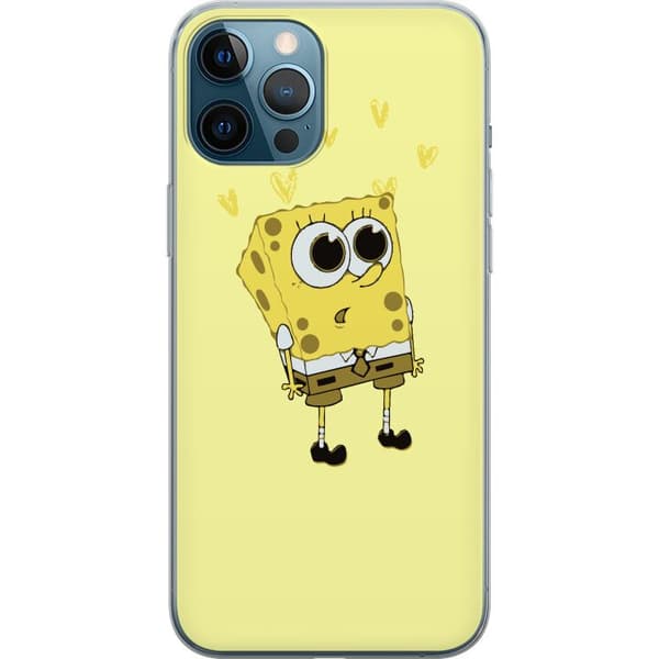 Kompatibelt Mobilskal till Apple iPhone 12 Pro Max SpongeBob SquarePants