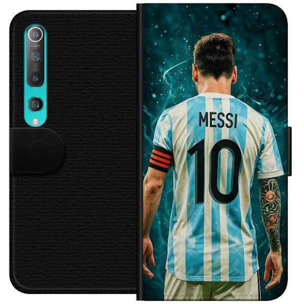 Xiaomi Mi 10 5G Tegnebogsetui Messi