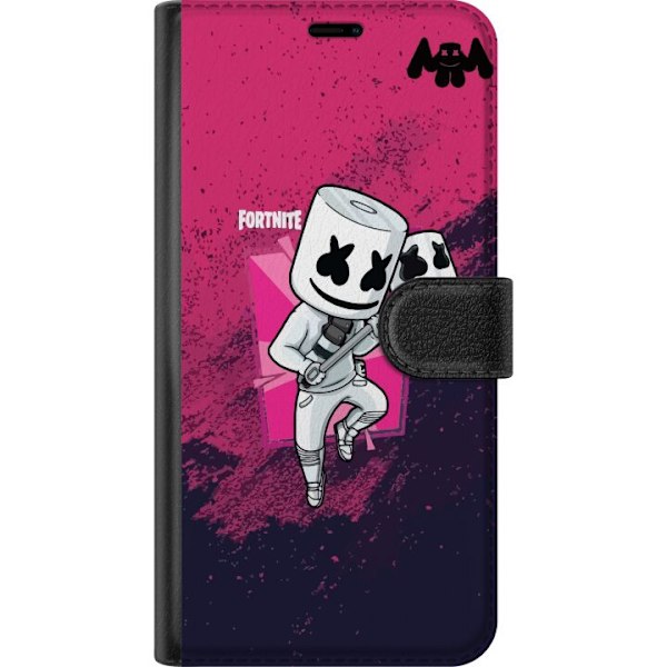 Xiaomi Redmi Note 12 Lompakkokotelo Marshmello Fortnite Skin E