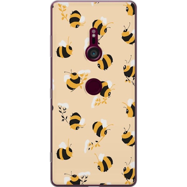 Sony Xperia XZ3 Läpinäkyvä kuori Mehiläinen Malli
