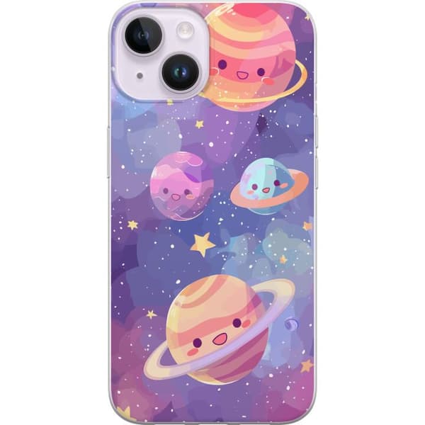 Kompatibelt Mobildeksel til Apple iPhone 14 Rom Søt
