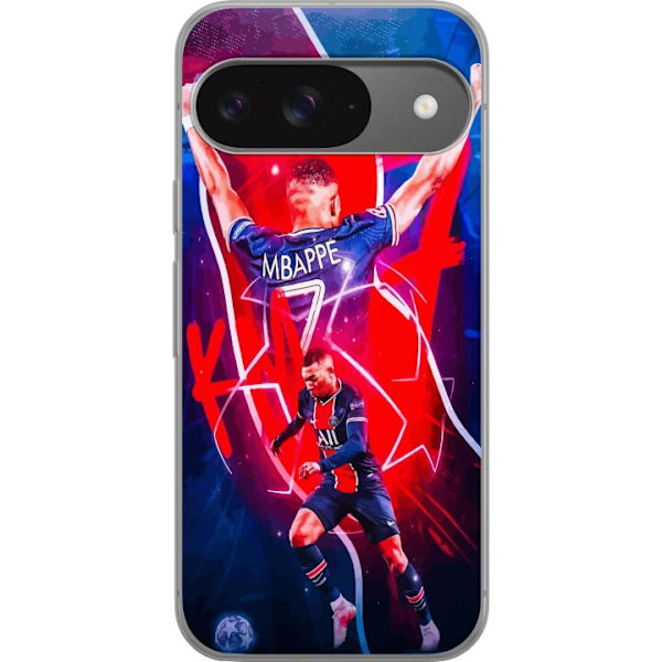 Google Pixel 9 Pro Gennemsigtig cover Kylian Mbappé