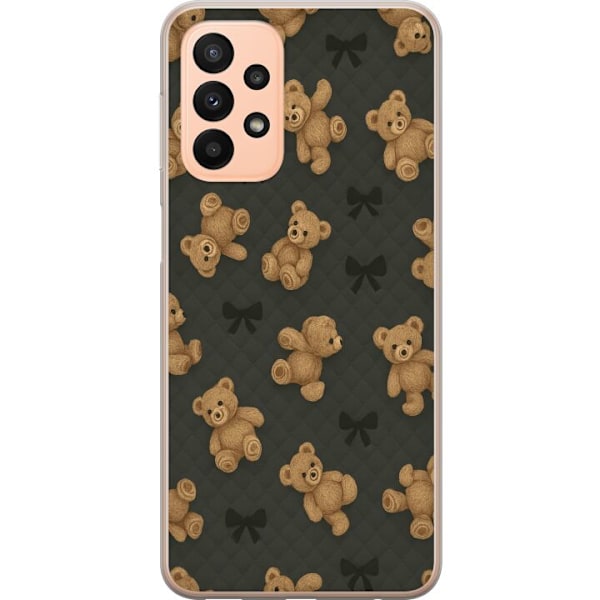 Samsung Galaxy A23 Gennemsigtig cover Teddy Knus