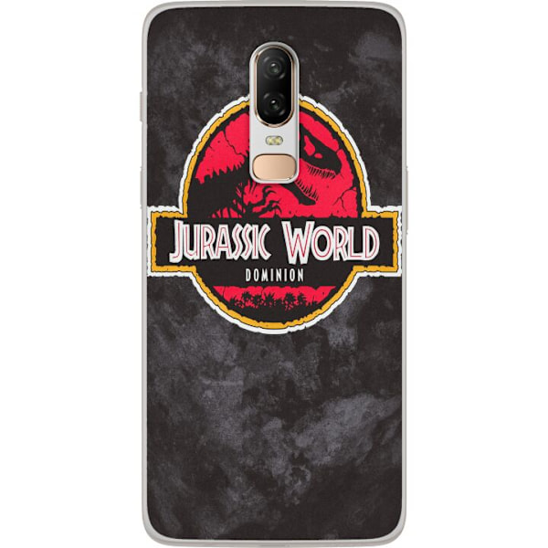 OnePlus 6 Gjennomsiktig deksel Jurassic World Dominion