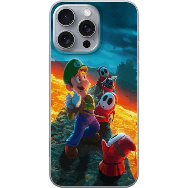 Apple iPhone 16 Pro Max Gjennomsiktig deksel Super Mario Bros