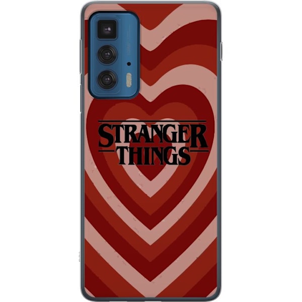 Motorola Edge 20 Pro Genomskinligt Skal Stranger Things