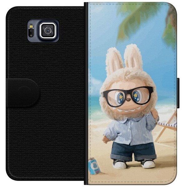 Samsung Galaxy Alpha Plånboksfodral Labubu Dark Dreams – M