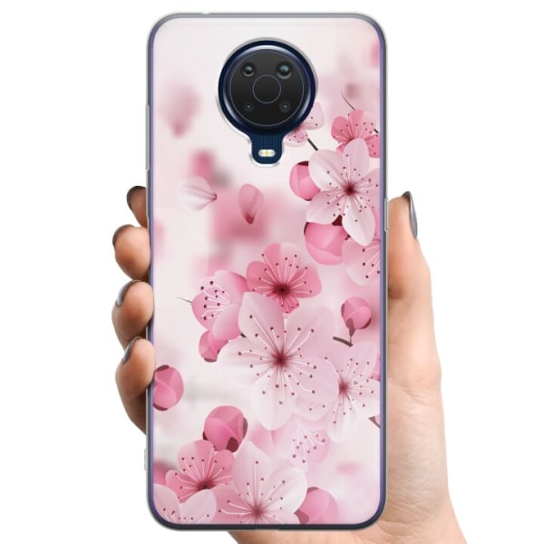 Nokia G20 TPU Mobilcover Kirsebærblomst