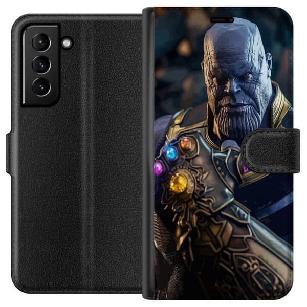 Kompatibel Tegnebogsetui til Samsung Galaxy S21+ 5G Thanos Marvel