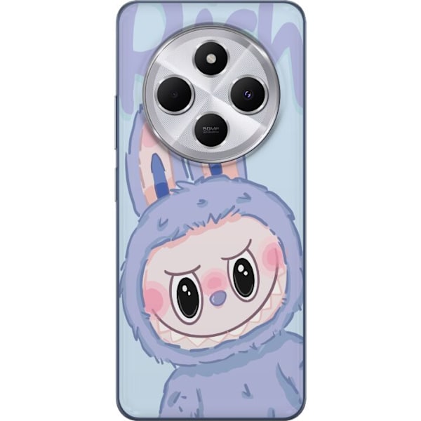 Xiaomi Redmi 14C Läpinäkyvä kuori Sininen Jänis Labubu