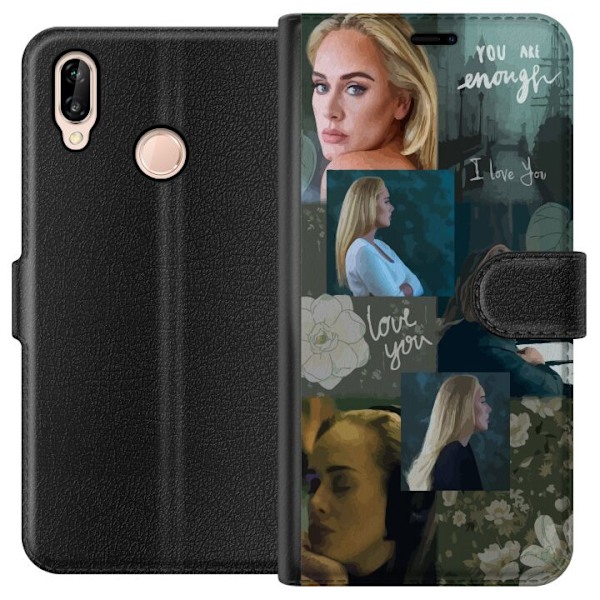 Huawei P20 lite Tegnebogsetui Adele