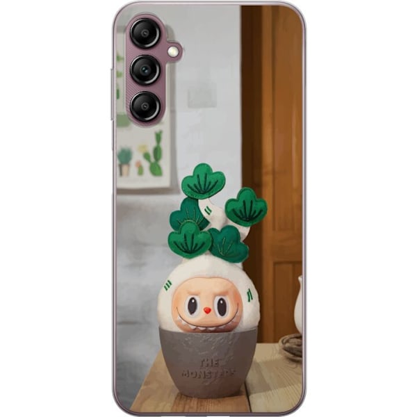 Samsung Galaxy A14 5G Genomskinligt Skal THE MONSTERS Naughty Plants